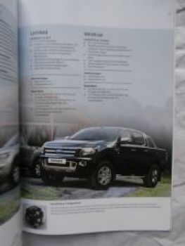 Ford Ranger XL XLT Wildtrak +Limited Januar 2013 NEU
