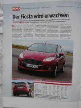 Ford Fiesta Pressespiegel Prospekt NEU