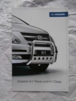 Hyundai H-1 Travel & H-1 Cargo Zubehör Prospekt März 2011