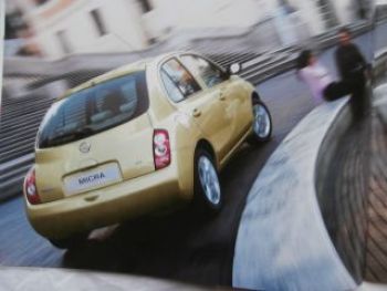 Nissan Micra K12 Prospekt Januar 2004 NEU