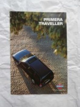 Nissan Primera Traveller P10 Prospekt Juli 1996