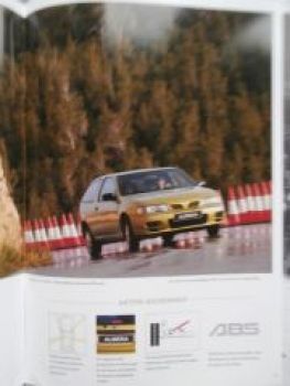 Nissan Almera Typ N15 März 1997 +SR +GTi Prospekt