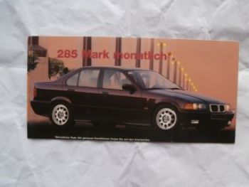 BMW 3er Reihe E36 316i Exclusiv Paket Flyer NEU