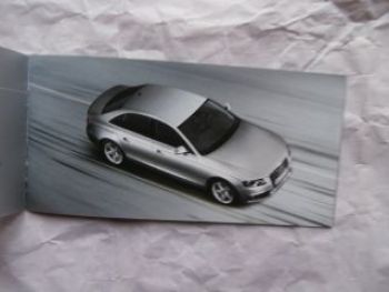 Audi A4 Limousine B7 Flyer Prospekt NEU