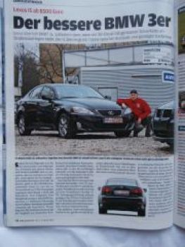 Auto Bild 1/2014 Tesla Model S vs. Nissan Leaf vs. Mitsubishi i-