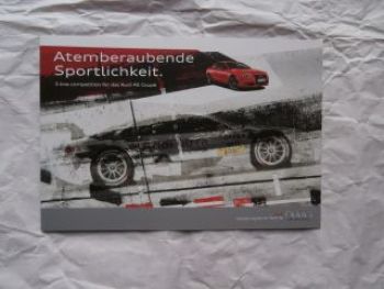 Audi A5 Coupé Typ AU484 s line competion Prospekt 4/2013