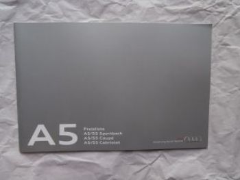 Audi A5 Coupé +Cabriolet +Sportback +S5 5.August 2013 NEU
