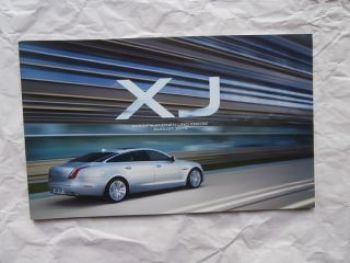 Jaguar XJ +XJR August 2013 Preisliste NEU