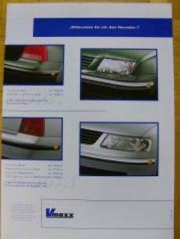 Vmaxx Chromleisten für VW Golf/Bora/Passat Prospekt 1999