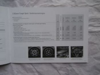 Mercedes Benz C-Klasse Coupé BR204 April 2013 NEU