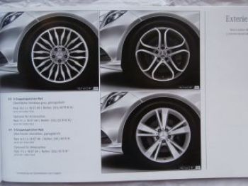 Mercedes Benz E-Klasse BR212 Zubehör Prospekt Facelift NEU