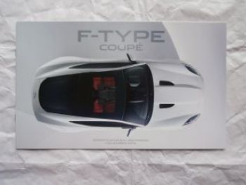 Jaguar F-Type Coupé Spezifikationen und Preise 11/2013 NEU