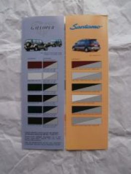 Mitsubishi Galloper Santamo Preisliste Februar 1999