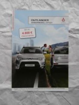 Mitsubishi Outlander Sondermodell Style+ 6/2013 NEU