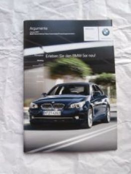 BMW Argumente 5er Reihe E60 LCI + W211 A6 Lexus GS