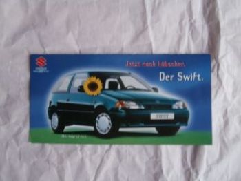 Suzuki Swift 1.0 GLX 1.3GLS Prospektflyer NEU Rarität