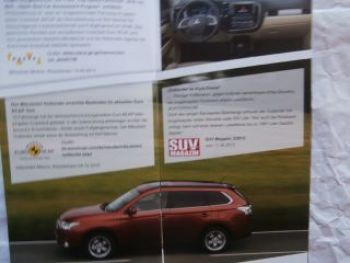 Mitsubishi Pressespiegel Space Star +Outlander 6/2013 NEU