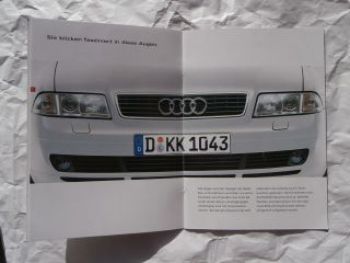 Audi A4 Typ B5 Facelift Prospekt Limousine Avant Rarität