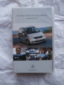 Mercedes Benz Vaneo W414 Testimonial-Film Vorstellung VHS