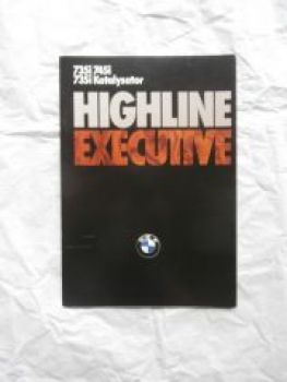 735i 735i Katalysator 745i E23 Highlne Executive März 1986