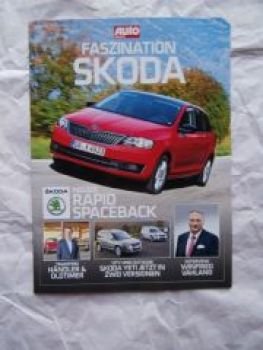 Auto Zeitung Faszination Skoda +Rapid Spaceback Yeti Sonderheft