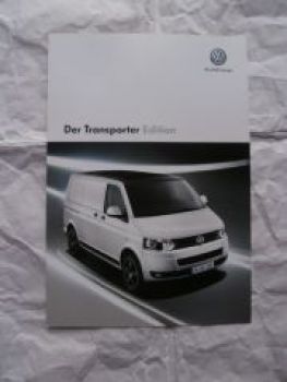 VW T5 Transporter Edition Propektblatt NEU