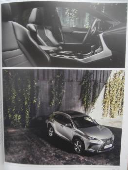 Lexus NX 300 300h Prospekt Februar 2018 +Preisliste