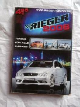 Rieger Tuning Katalog 2008 Tuning für alle Marken