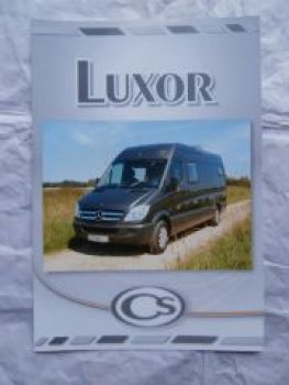 CS Reisemobile Sprinter Luxor Prospekt Juli 2012 NEU