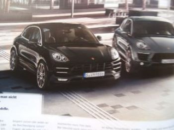 Porsche Macan Buch Prospekt Oktober 2013 NEU Rarität