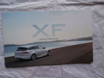 Jaguar XF Sportbrake Prospekt September 2013 NEU