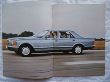 Mercedes Benz 380SE 380SEL 500SE 500SEL W126 10/1979