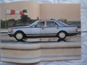 Mercedes Benz 380SE 380SEL 500SE 500SEL W126 10/1979