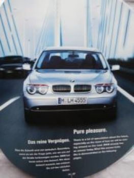 BMW CleanEnergy Wasserstoff Prospekt Mappe E12 E38 E68