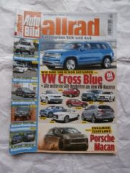 Auto Bild allrad 12/2013 BMW X3 E83,Cadillac Escalade,X3 2.8i vs