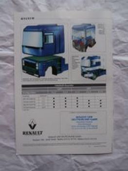 Renault Magnum 4x2 6x2 LKW SZM 4x2 6x2 6x4 Juli 1997