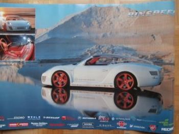 Rinspeed zaZen Concept Car Poster Rarität