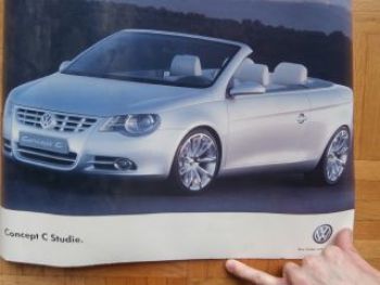VW Concept C Studie (später Eos) Poster Rarität