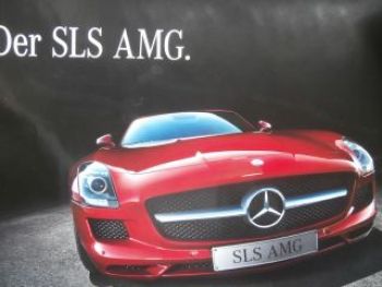 Mercedes Benz AMG SLS BR197 Poster Rarität