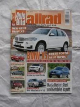 Auto Bild allrad 7/2013 Cayenne S Diesel (957), X5 F15,Forester,