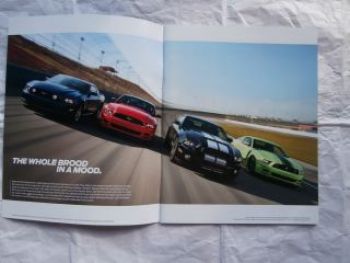 Ford Mustang 2013 V6 GT Boss 302 Shelby GT500 Brochure