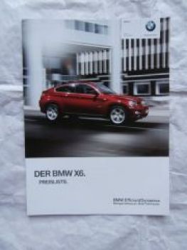 X6 xDrive 35i 50i 30d 40d ActiveHybrid X6 E71 Januar 2011 NEU