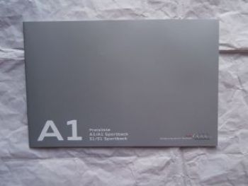 Audi A1 +Sportback +S1 März 2014 NEU