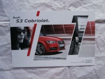 Audi S3 Cabriolet Typ8V März 2014 NEU Rarität