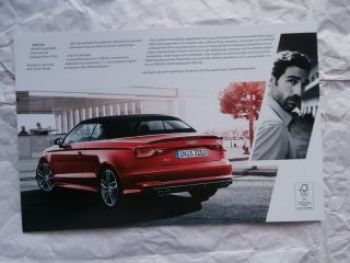Audi S3 Cabriolet Typ8V März 2014 NEU Rarität
