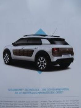 Citroen C4 Cactus Prospekt März 2014 NEU