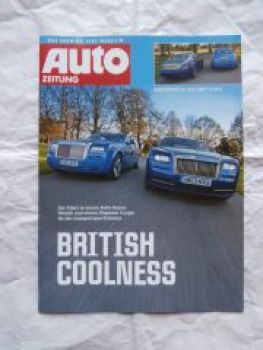 Auto Zeitung 4/2014 Rolls-Royce Wraith + Phantom Coupé NEU