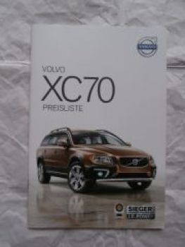 Volvo XC70 Preisliste 1.11.2013