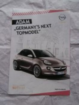 Opel Adam Germany"s next Topmodel Februar 2014 NEU