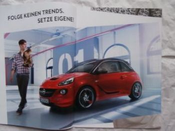 Opel Adam  +Black & White Link Dezember 2013 +Preisliste